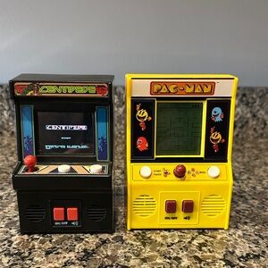 Pac-Man and Centipede Mini Arcade Machines